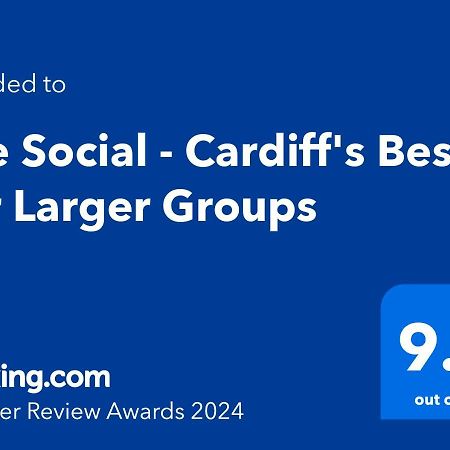 The Social - Cardiff'S Best For Larger Groups מראה חיצוני תמונה